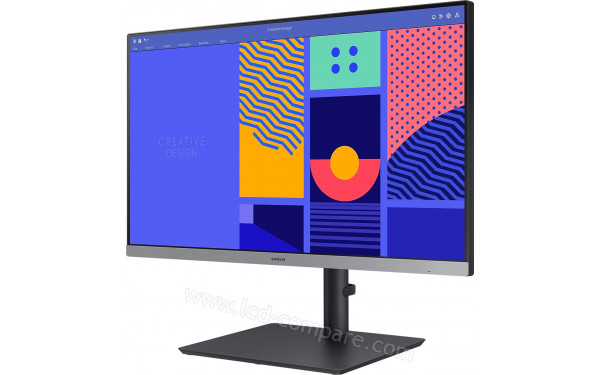 SAMSUNG S24C432GAU - Vue 3/4 droite