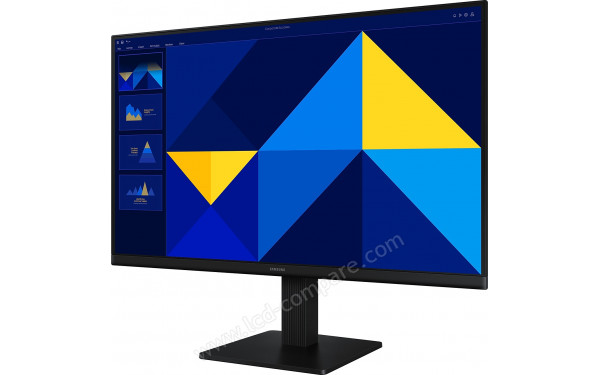 SAMSUNG LS24D304GAUXEN - Vue 3/4 droite