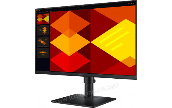 SAMSUNG LS24D402GSUXXE - Vue 3/4 droite