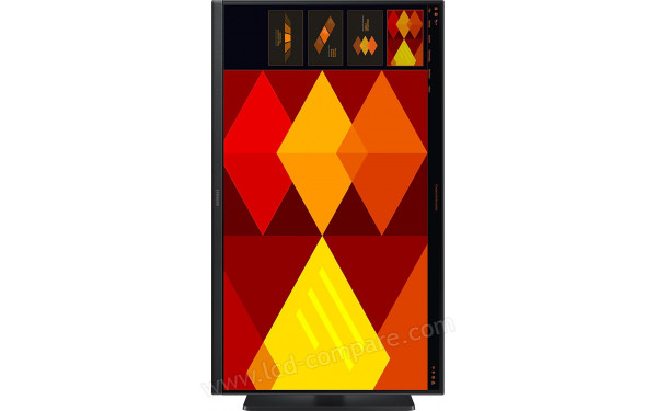 SAMSUNG LS24D406GAUXEN - Vue de face en mode portrait