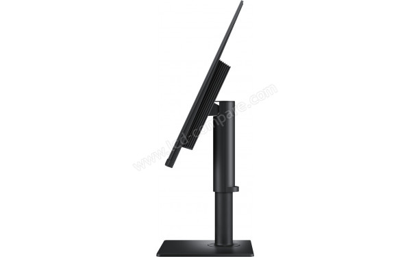 SAMSUNG LS24D408GEUXEN - Vue de profil bascul&eacute; vers l'arri&egrave;re