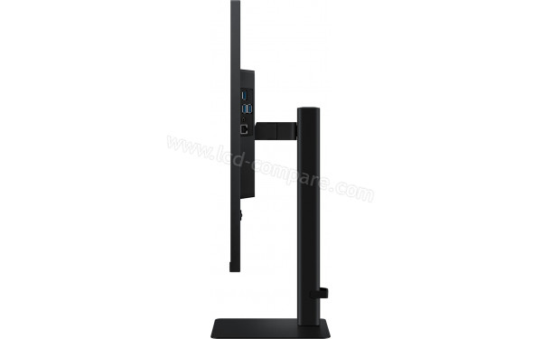 SAMSUNG LS24D604UEUXXE - Vue de profil droit