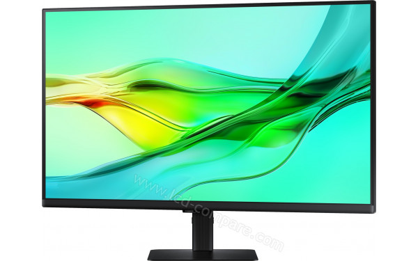 SAMSUNG LS24D604UEUXXE - Vue 3/4 droite