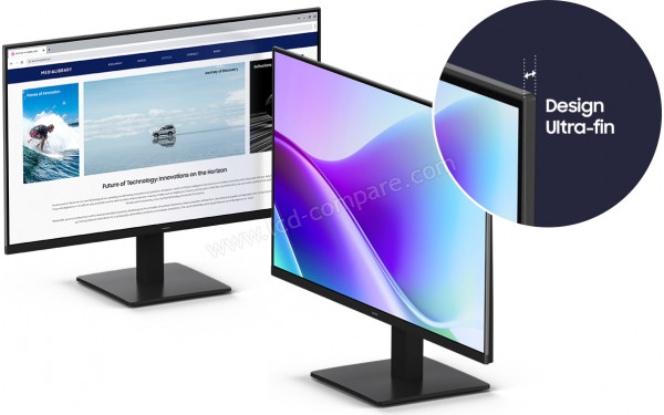 SAMSUNG LS24F322GAUXEN - Mise en situation