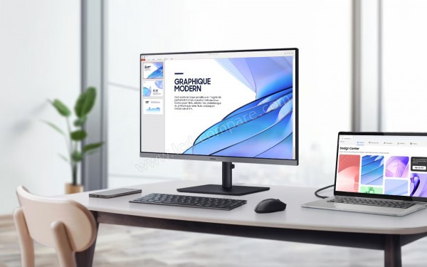 SAMSUNG LS24F430UAUXXU - Mise en situation