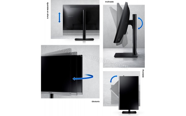 SAMSUNG S24R652FDU - Multi-vues