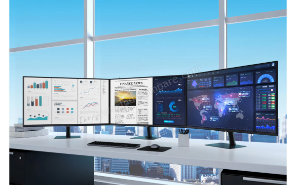 SAMSUNG LS27A700NWPXXU - Mise en situation