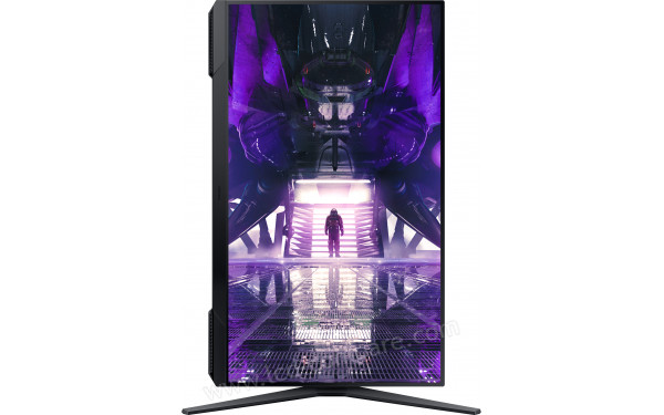 SAMSUNG S27AG320NU - Vue de face en mode portrait