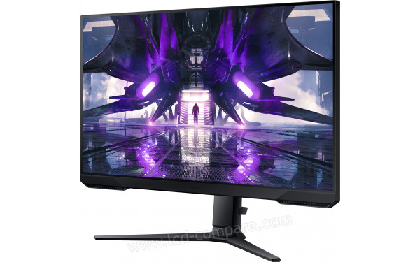 SAMSUNG S27AG320NU - Vue 3/4 droite