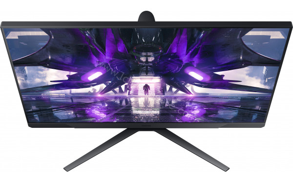 SAMSUNG S27AG322NU - Vue en plong&eacute;e