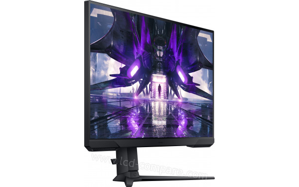 SAMSUNG S27AG322NU - Vue 3/4 gauche