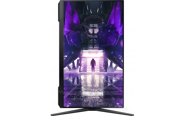 SAMSUNG S27AG32ANU - Vue de face en mode portrait