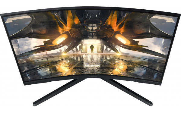 SAMSUNG LS27AG550EPXXU - Vue en plong&eacute;e