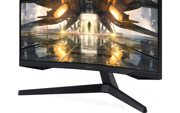 SAMSUNG LS27AG550EPXXU - Zoom sur la partie basse