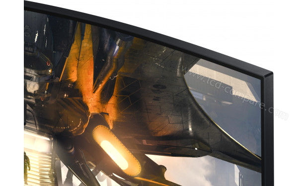 SAMSUNG LS27AG550EPXXU - Zoom sur le coin sup&eacute;rieur droit