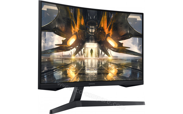 SAMSUNG LS27AG550EPXXU - Vue 3/4 gauche