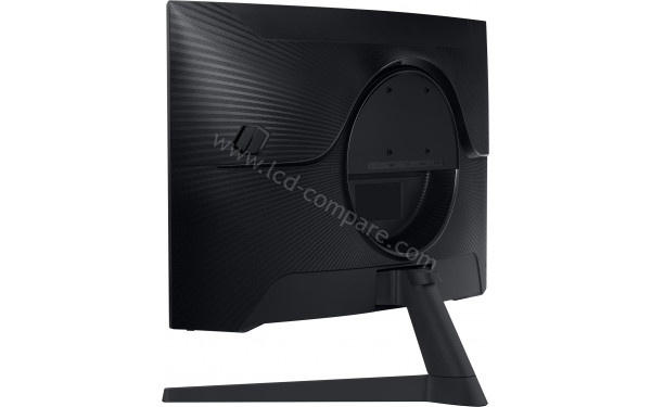 SAMSUNG LS27AG550EPXXU - Vue 3/4 arri&egrave;re