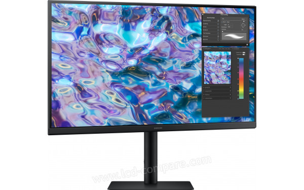 SAMSUNG S27B610EQU - Vue 3/4 gauche