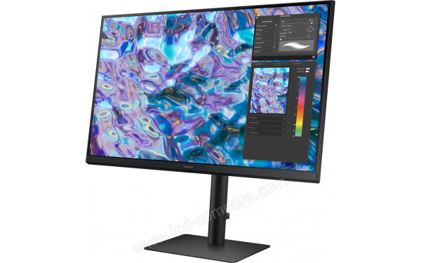 SAMSUNG S27B610EQU - Vue 3/4 droite