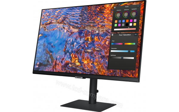 SAMSUNG S27B800PXU - Vue 3/4 droite