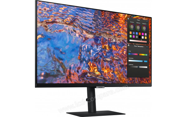 SAMSUNG LS27B802PEPXEN - Vue 3/4 gauche