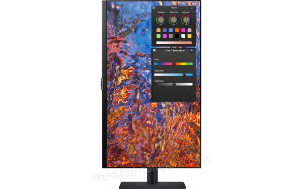 SAMSUNG LS27B802PEPXEN - Vue de face en mode portrait
