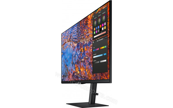 SAMSUNG LS27B802PEPXEN - Vue 3/4 droite