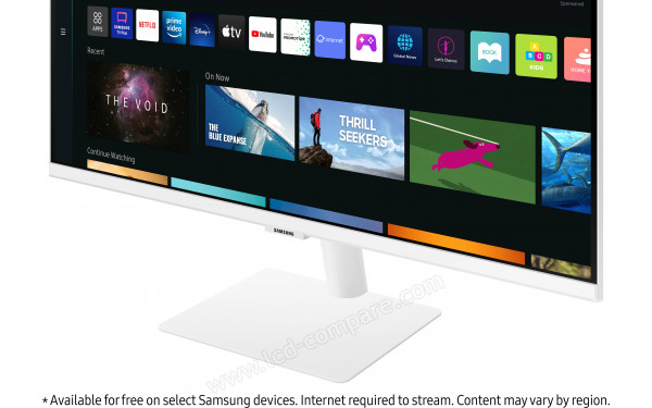 SAMSUNG S27BM501EU - Zoom sur la partie basse