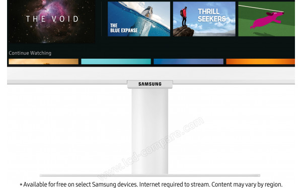 SAMSUNG S27BM501EU - Zoom sur la partie basse