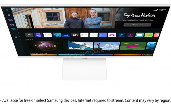 SAMSUNG S27BM501EU - Vue en plong&eacute;e