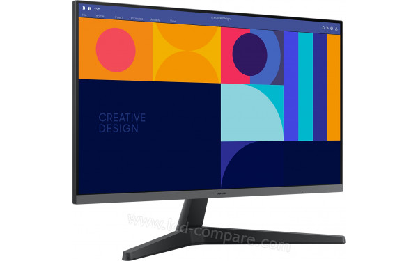 SAMSUNG S27C330GAU - Vue 3/4 gauche