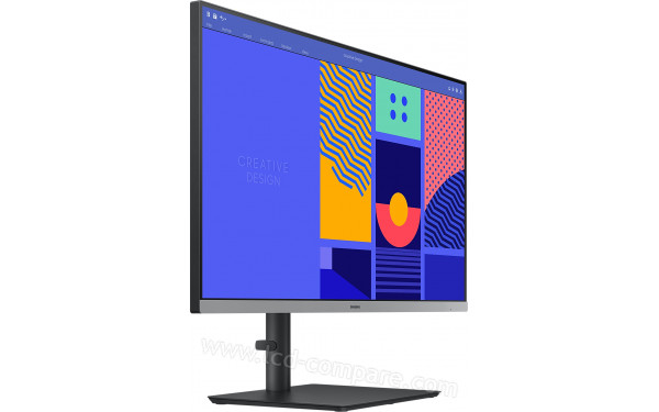 SAMSUNG S27C432GAU - Vue 3/4 gauche