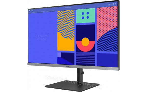 SAMSUNG S27C432GAU - Vue 3/4 droite