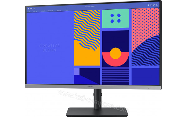 SAMSUNG S27C432GAU - Vue 3/4 droite