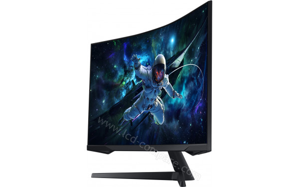 SAMSUNG S27CG552EU - Vue 3/4 droite