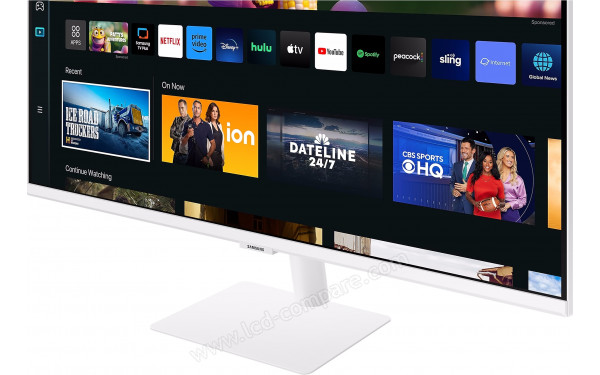 SAMSUNG LS27CM501EUXDU - Zoom sur la partie basse