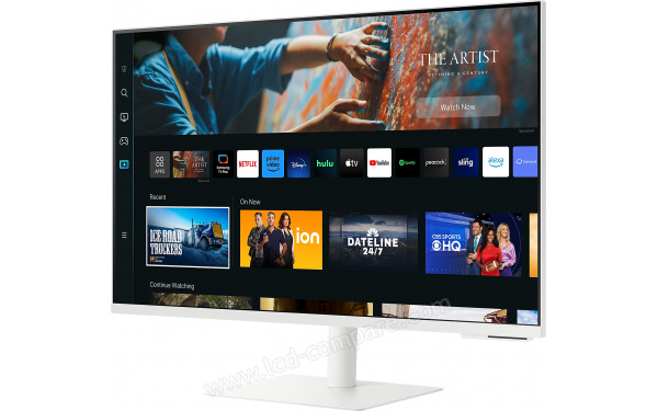 SAMSUNG LS27CM703UUXDU - Vue 3/4 droite