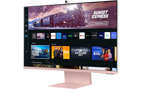 SAMSUNG S27CM80PUU - Vue 3/4 droite