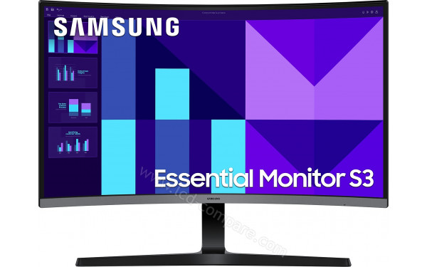 SAMSUNG LS27D390GAUXEN - Vue de face