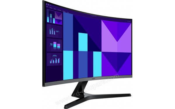 SAMSUNG LS27D392GAUXEN - Vue 3/4 gauche