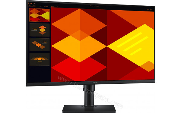 SAMSUNG LS27D402GAUXEN - Vue 3/4 gauche