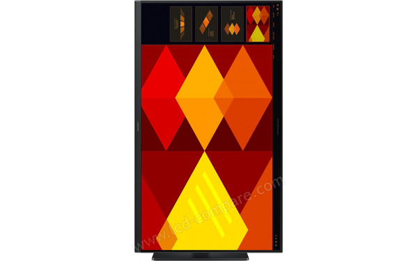 SAMSUNG LS27D406GAUXEN - Vue de face en mode portrait