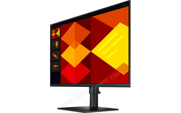 SAMSUNG LS27D406GAUXEN - Vue 3/4 droite