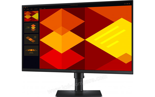 SAMSUNG LS27D406GAUXXU - Vue 3/4 droite