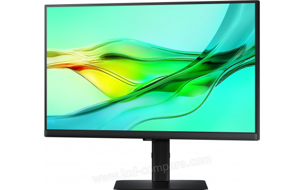 SAMSUNG LS27D600USUXXE - Vue 3/4 droite