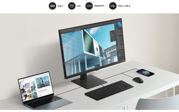 SAMSUNG LS27D602USUXXE - Mise en situation