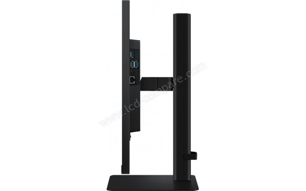 SAMSUNG LS27D602USUXXE - Vue de profil droit