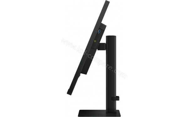 SAMSUNG S27D702EAU - Vue de profil bascul&eacute; vers l'arri&egrave;re