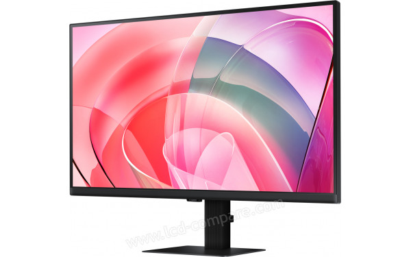 SAMSUNG S27D706EAU - Vue 3/4 droite