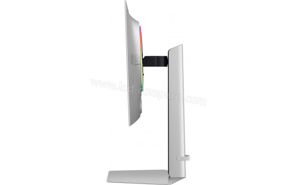 SAMSUNG S27DG600SU - Vue de profil bascul&eacute; vers l'avant